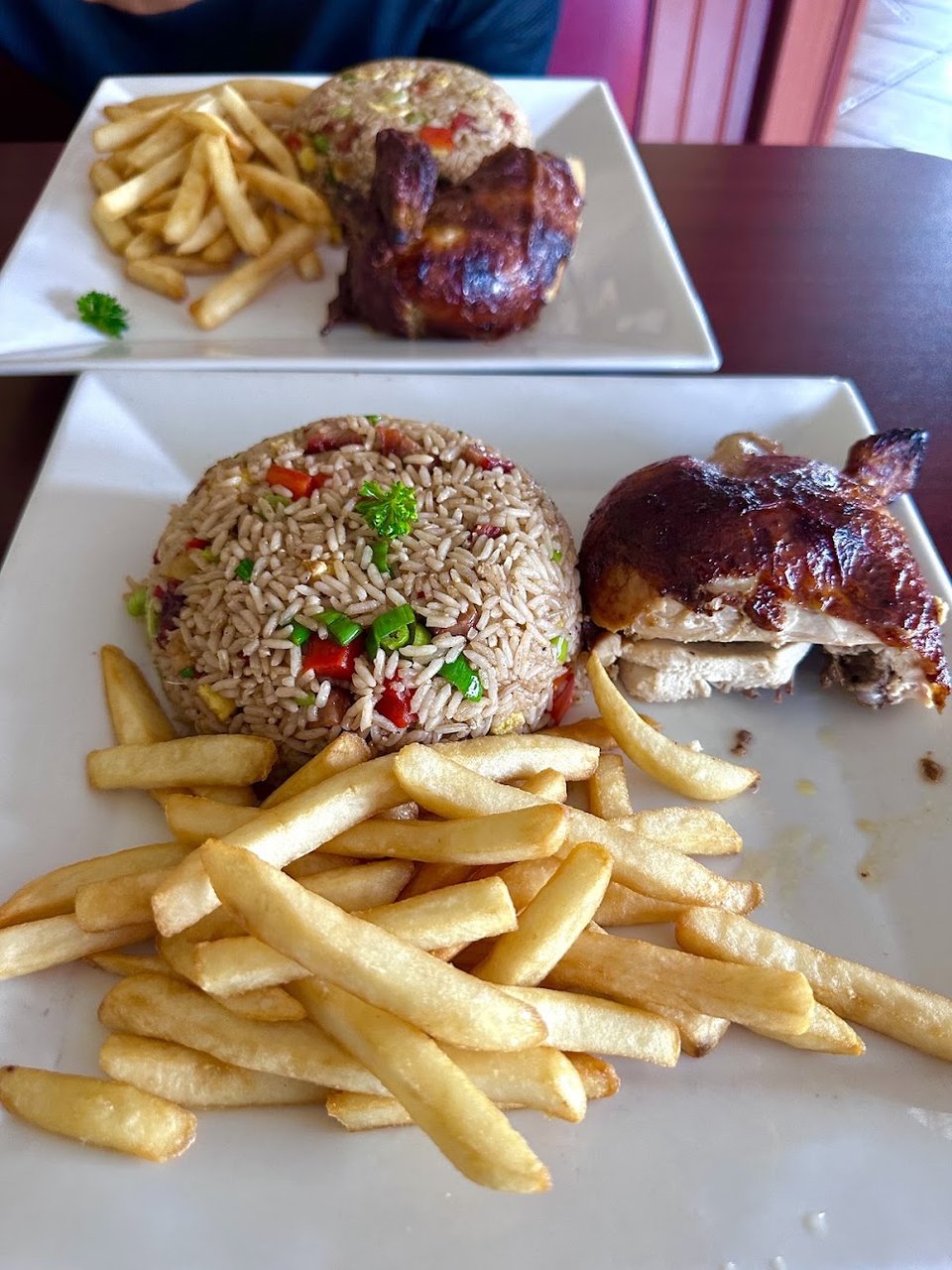 Chicken Rice Fries